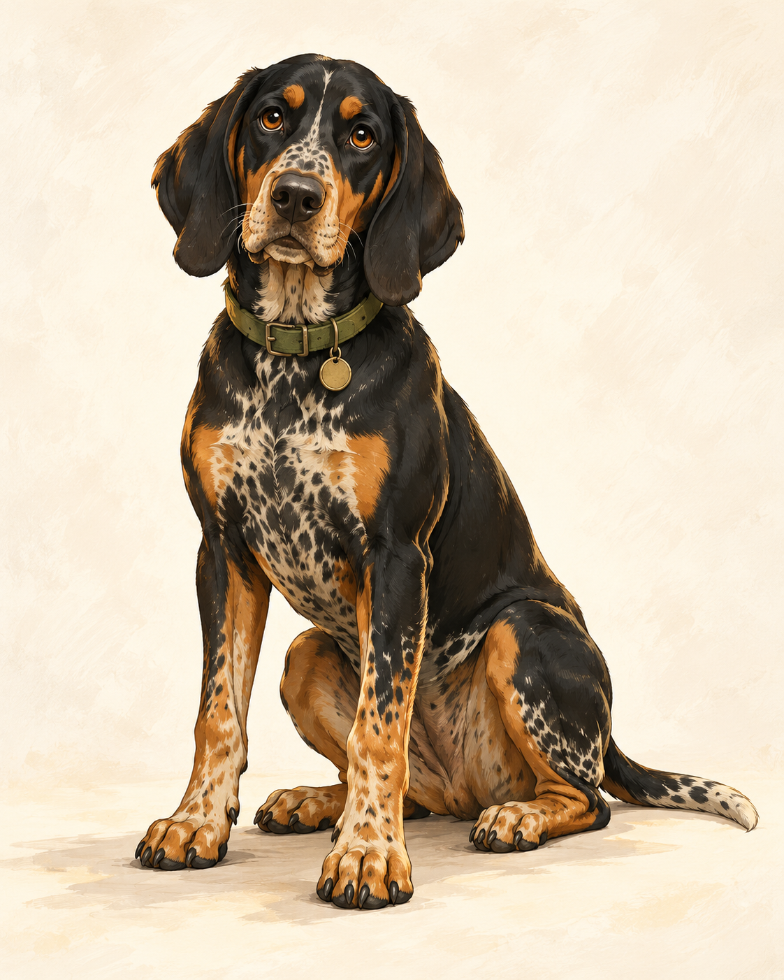 Retrato ilustrado de Godo